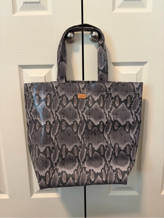Consuela Handbags - Consuela Retired Snake Print Large Tote Like New Condition
